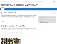 Tablet Screenshot of formatoapa.com